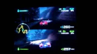 NFS Carbon Corvette Z06 vs Audi Le Mans
