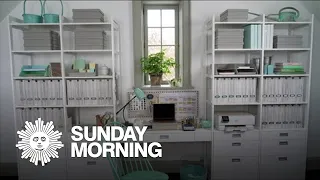 Martha Stewart spring cleans her home office