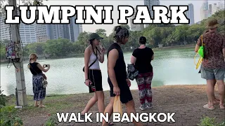Walking around Bangkok Lumpini Park at daytime! Beautiful place