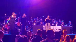 Cathy singing Chain of Fools with MasterClass Big Band