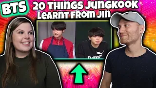 정국이 진에게 배운 20가지 /정국/진/ REACTION