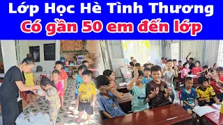 Lần đầu tiên lớp học hè lại đông các em đến ghi danh thiếu ghế ngồi [4 tháng 6, 2024]