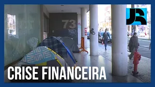Aumento do custo de vida em Portugal leva milhares de pessoas a buscarem abrigo nas ruas