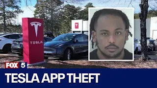 Tesla thief tests his luck a second time, police say | FOX 5 News