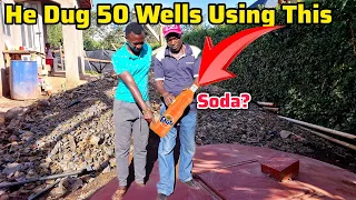 SHOCKING‼️We only used a SODA BOTTLE to Dig our Well in Africa