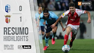 Highlights | Resumo: FC Vizela 0-1 SC Braga (Liga 21/22 #29)