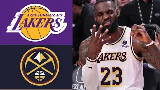 Lakers vs Nuggets | Lakers GameTimeTV | Lakers TeamHighlights