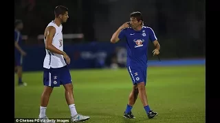 AlvaroMorata First Training as Chelsea Player HD