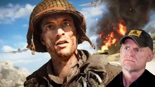 Marine Reacts to Battlefield 5 Gameplay - Iwo Jima