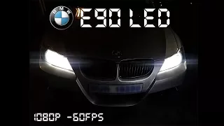 How to install LED Bulbs on a BMW E90 Halogen to LED headlight conversion: