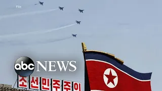 South Korean military says North Korea mobilized warplanes towards border