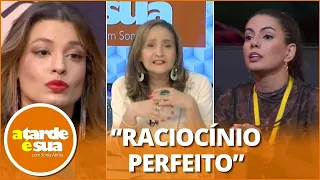 BBB24: Sonia Abrão elogia Fernanda e diz que sister “foi muito coerente” no ’Sincerão’