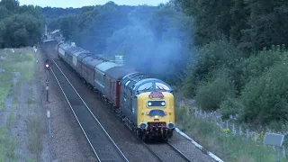 UK - Alycidon powers through South Yorkshire on "Capital Deltic", 29th July 2023