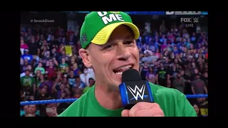 John Cena Returns And Challenged Roman Reigns At Summer Slam WWE Smackdown July 23, 2021
