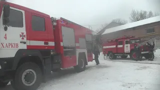 Харків: пожежа на складі швейної фурнітури