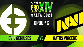 CS:GO - Natus Vincere vs. Evil Geniuses [Nuke] Map 2 - ESL Pro League Season 14 - Group C