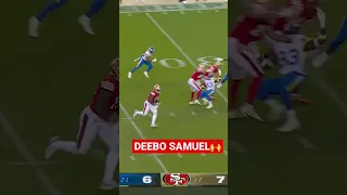 UFF! WOW! Jugada de 5⭐️!! Increíble DEEBO Samuel #shorts #short #49ers #rams #nfl