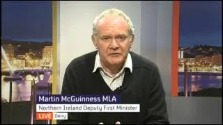 Martin McGuinness on the death of Ian Paisley Snr
