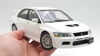 AUTOart Mitsubishi Lancer Evo VII  By Scale Reviews