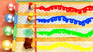 Mario Party Superstars Battle Minigame - Mario vs Wario vs Rosalina vs Donkey Kong ( Master CPU)