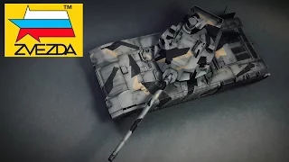 FULL VIDEO BUILD ARMATA T-14 by ZVEZDA