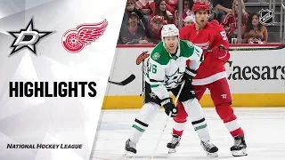 07.10.2019. Даллас Старз - Детройт Ред Уингз | Dallas Stars vs Detroit Red Wings