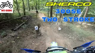 Test Riding the 2020 SHERCO 300SE TWO STROKE!  My FAVORITE SHERCO!