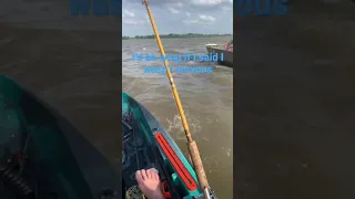 Kayaking rough water in the old town autopilot #fishing #fyp #water #nature