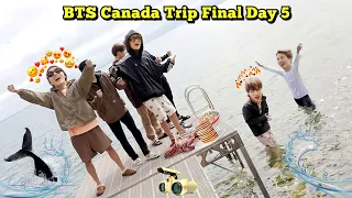 BTS Canada Trip Final Day // Part 5 // Real Hindi Dub // Run Ep.71