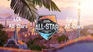 2016 All-Stars Barcelona Day 3 - LCK (Korea) vs EU LCS Highlights
