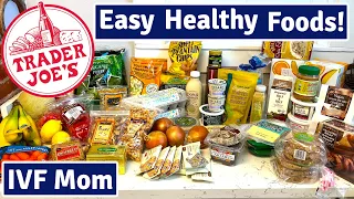 HUGE Healthy Trader Joe's Haul! Food For New Mom