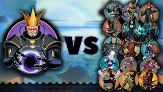 Shadow Fight 2 - Super Titan vs All Bosses!