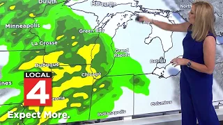 Metro Detroit weather forecast April 23, 2024 -- Noon Update