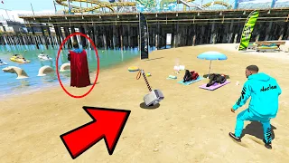 GTA 5: FRANKLIN Steals THOR'S HAMMER MJOLNOR in GTA V! (Rare Billionaire Antique Hammer)