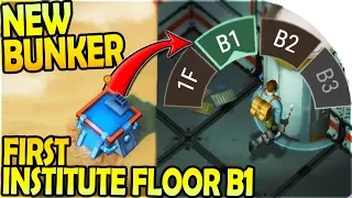 NEW BUNKER! - FIRST INSTITUTE FLOOR B1 + LOOT - Desert Storm Zombie Survival Gameplay