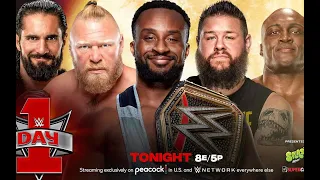 WWE Day 1- Brock Lesnar vs Bobby Lashley vs Big E vs Seth Rollins vs Kevin Owens  Highlights