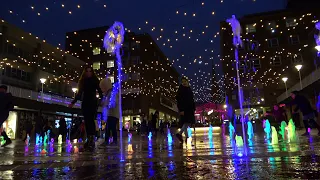 Coventry City Centre at Night Walking Tour