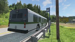 BeamNG.drive: 5 Seaside Bus Route (But I am a Passenger)