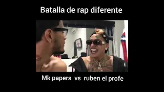 mk papers vs Rubén el profe