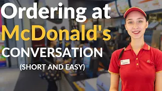 ENGLISH Conversation | Ordering at McDonald's