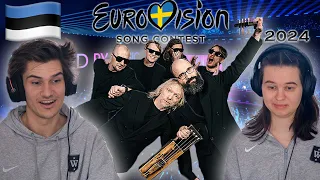 Norwegian and Lithuanian React to + Rate Estonia | Eurovision 2024