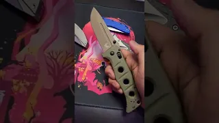Badass and Amazing EDC Folding Pocket Knife looks Insane with this Flat Earth Blade