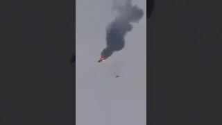 Helicopter crash caught camera