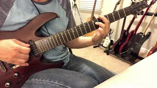 When a Blind Man Cries - Deep Purple  guitar cover