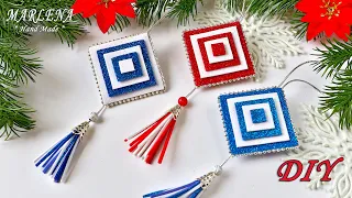 🎄 НОВОГОДНИЕ ИГРУШКИ 🎄 из ФОАМИРАНА. Christmas ornaments foam glitter