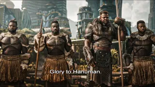 Hanuman Ki Jai Ho Scene In Black Panther 2 Wakanda Forever 💯💯💯