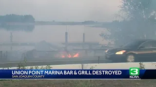 San Joaquin County marina fire destroys decades old restaurant