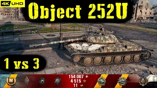 World of Tanks Object 252U Replay - 8 Kills 5.2K DMG(Patch 1.6.1)