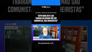 Deputados do PL que traíram Bolsonaro não são comunistas, mas dinheiristas, analisa Josias #shorts