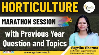 Horticulture Marathon Session with Previous Year Question and Topics